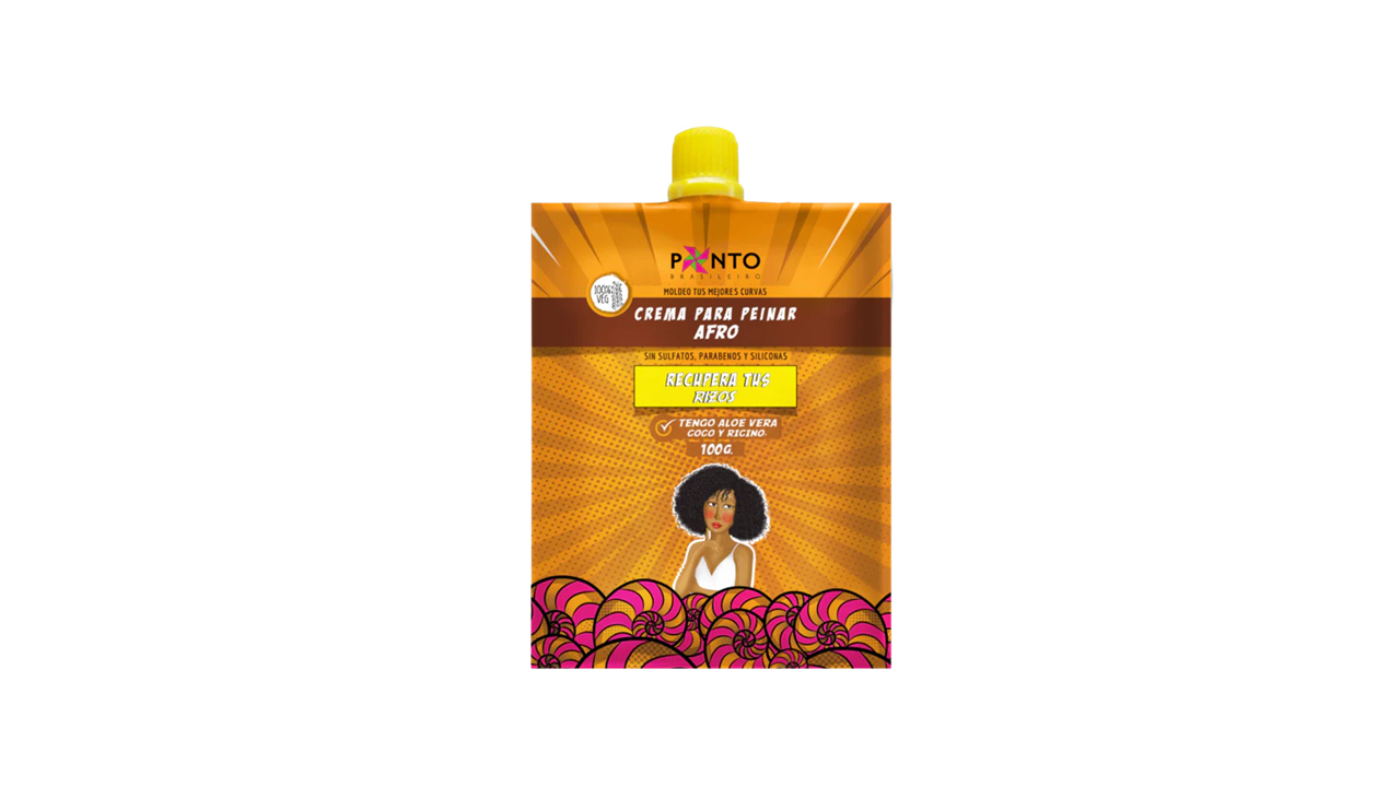 Ponto Sachet Crema para Peinar Afro 100 g