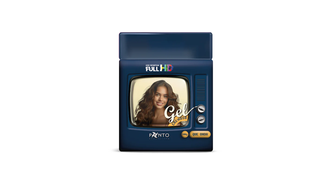 Ponto Full HD Qué Onda Gel Cremoso -  500 g