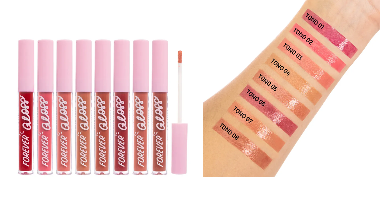 KIT X 8 FOREVER GLOSS