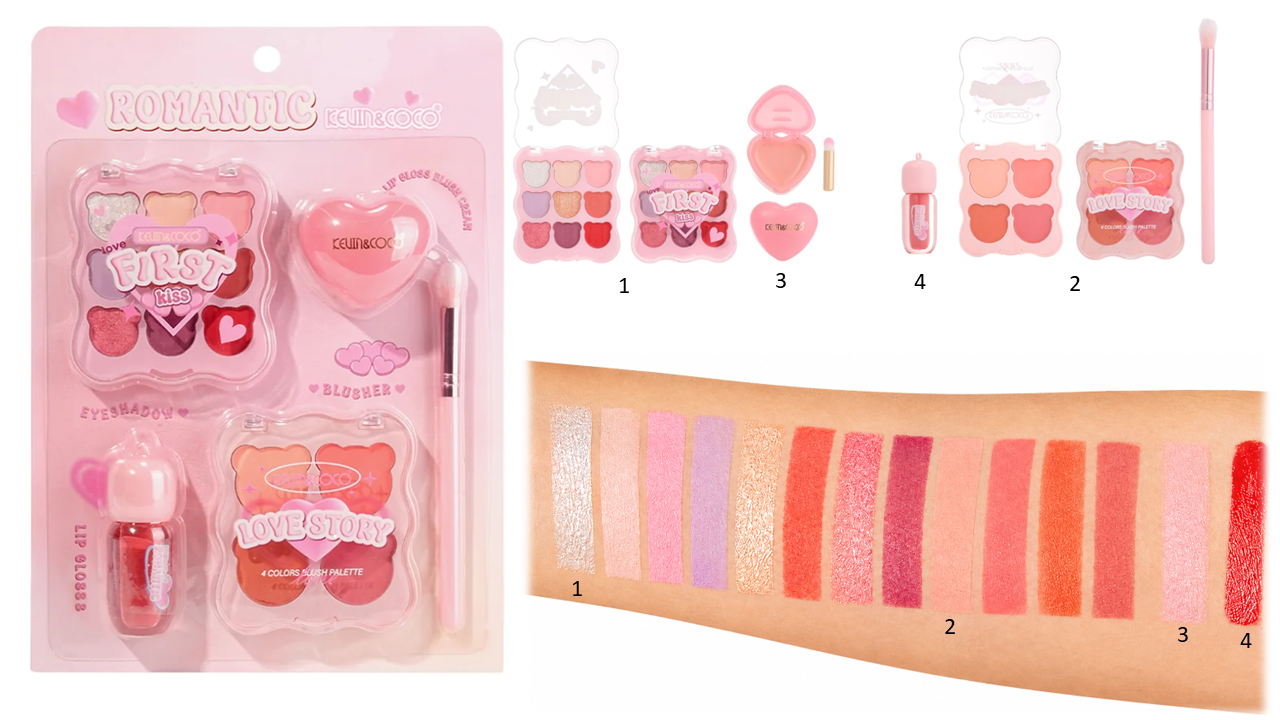 Kit de Maquillaje Sweet Heart Bear