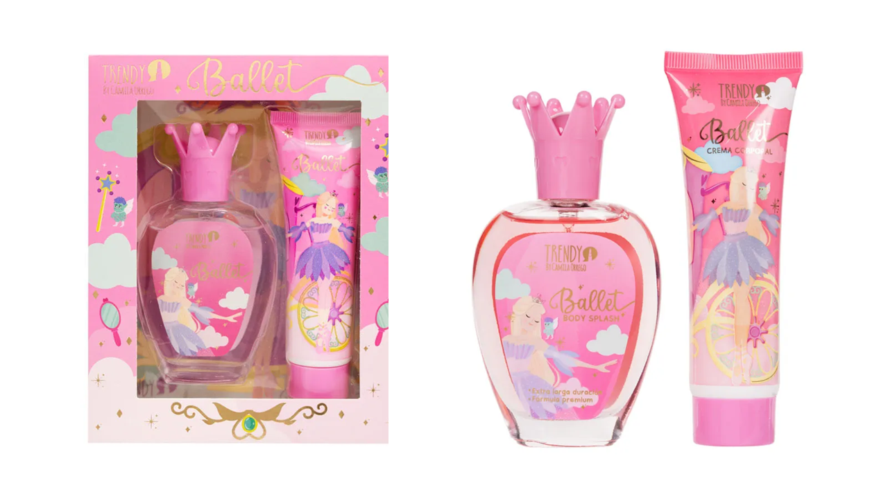 KIT NIÑAS SPLASH Y CREMA BALLET
