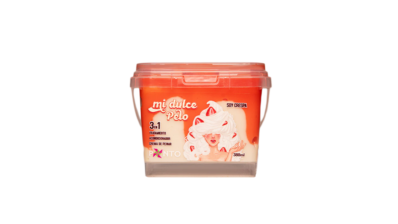 Ponto Mi Dulce Pelo Soy Crespa 3 en 1 - 380 g