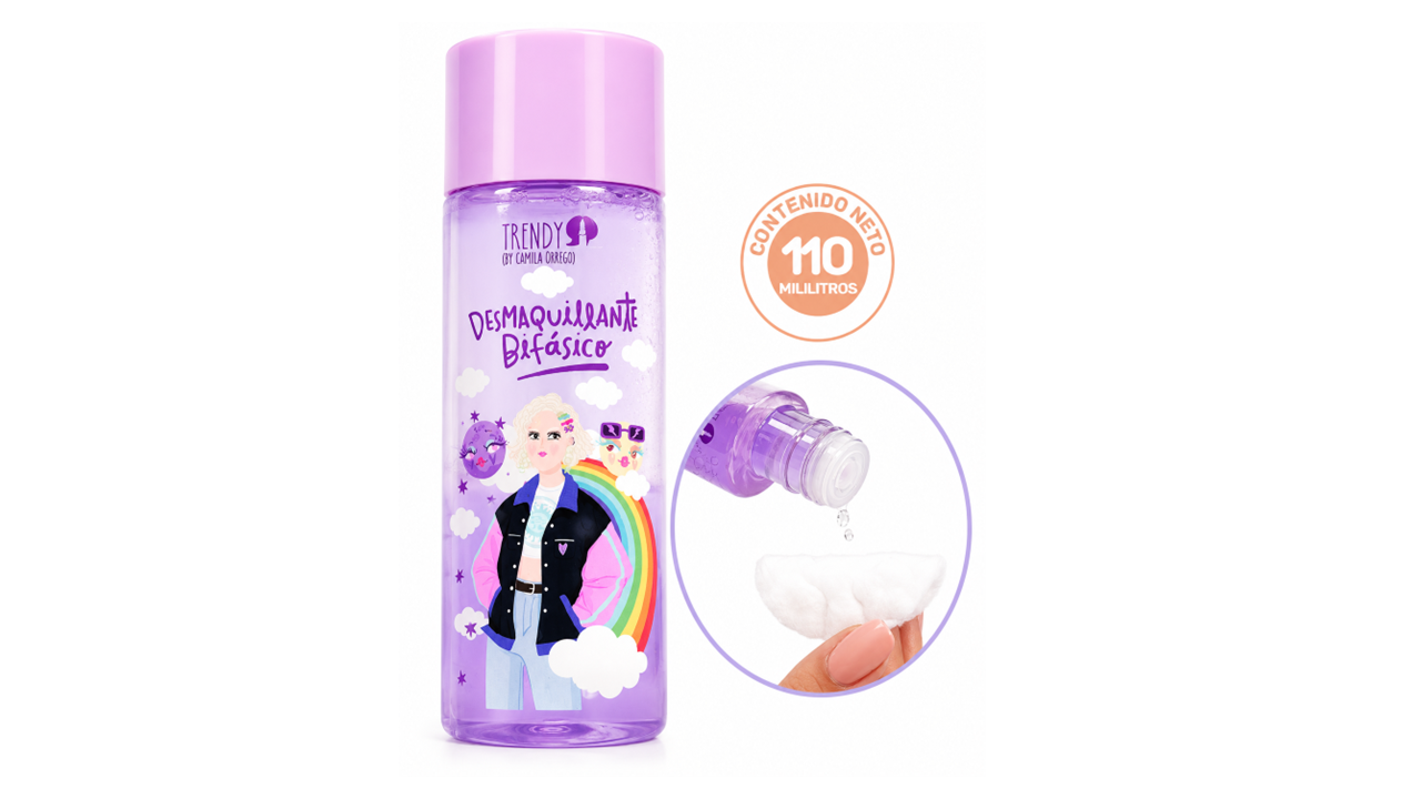 Desmaquillante Bifasico morado